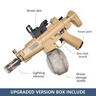 Electric Water Gun MP5 High Pressure Long-Range Shooting With Cool LED Lights Popular Songkran Item 
