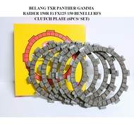 SUZUKI BELANG TXR PANTHER GAMMA RAIDER 150R Fi FX125 150 BENELLI RFS CLUTCH PLATE KLAC PAD FRICTION 