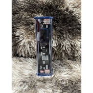 Box sạc dự phòng 22.5W trong suốt 8 cell 18650 mạch sạc nhanh QC 4.0 chip PD20W.