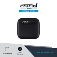Crucial X6 Portable SSD (500GB/1TB/2TB/4TB)