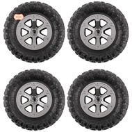 4Pcs 73mm Tire Tyre Wheel for  C14 C24 B24 B36 MN D90 MN-90 MN99S FY003 FY004 RC Car Upgrade Parts A