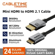 CABLETIME Mini HDMI to HDMI Male 4K 8K 60Hz HDR Cable for Camera