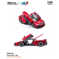 AR Box Almost Real X BBR Ferrari F80 Red (Diecast 1/64)