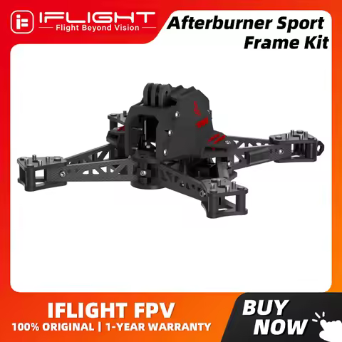 IFLIGHT 5-inch Afterburner Sport Frame Kit Carbon Fiber Remote Control FPV Quadcopter Replacement Fr