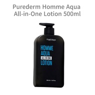 [Purederm] Homme Aqua All-in-One Lotion 500ml | Men’s Skincare, Daily Face Care, All-in-One Skincare