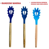 Sutil Silicon Gagang Kayu Peralatan Masak Murah Utensil Silikon Spatula Silicone Tahan Panas PTT