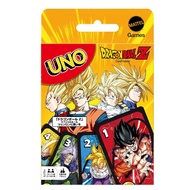 Mattel Games UNO Dragon Ball Z Card Game, Party Game for 2-10 Players, Ages 7 and Up, HGJ78【Direct F