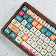 Walnut Wood Shell64Key gh60%Mahjong Puppy Wired Wireless Bluetooth Three-Mode RGB Color Light Mechan