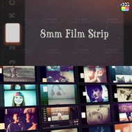 FCPX Plug-In-23 Retro 8mm Movie Film Frame Visual Special Effects Animation V2.0