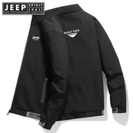 JEEP SPIRIT 1941 ESTD 2022 new stand collar workwear mens jacket baseball suit windproof super hands