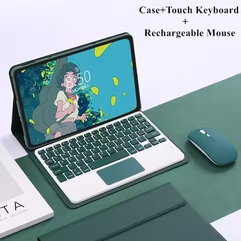 Tablets Keyboard Case for Lenovo Xiaoxin Pad 10.6 Inch, for Tab M10 Plus 3rd Cover, for Lenovo TB128