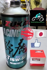 SUZUKA ENGINE OIL 100% ORIGINAL JAPAN RACING & MOTORCYCLE SEMI-SYNTHETIC & FULLY-SYNTHETIC 10W-40 /1