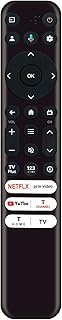RC813 FMB1 Replace Voice Remote Control Compatible with TCL Q5/Q6/Q7/QM8 Q-Class 4K QLED HDR Smart T