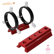 EUCALYTUSMY Finder Scope Mount, Aluminum 1/4 Hole Guide Scope Base, Universal Quick-release 7mm Thro