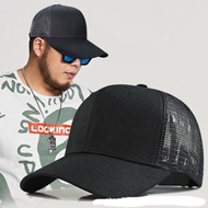 60-65cm Large Head Man Big Size Causal Peaked Hats Cool Hip Hop Hat Man Plus Size Baseball Caps