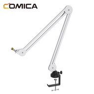 Comica MS1 Kim loại toàn bộ Micro thu âm chuyên nghiệp đứng treo cánh tay linh hoạt đứng chủ