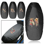 Seat Cover Multifunctional Dust Cover Portable Sunscreen Cover Print floral letter series