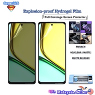 Realme C67 | C51 | C55 | C53 | C11 | C15 | Realme Q | Narzo | Narzo 10 | Narzo 10A Hydrogel Screen P