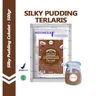 [SILKY PUDDING] Bubuk Silky Pudding Rasa Coklat / Cokelat / Chocolate 500 Gr Mix Gula Puding Sutera 