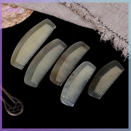 New 1*Natural Amber Ox Horn Comb Hair No Static Health Care Brush Hairdressing Comb Hot