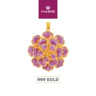 HABIB 999/24K Yellow Gold Pendant 9GP00651224