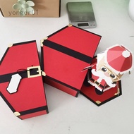 Yonger 3D SANTA BOX Card Christmas Mystery BOX SANTA Surprise BOX Bounce Gift BOX Holiday Toys
