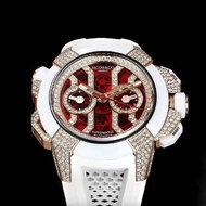 Jacob &amp; Co. 捷克豹 EPIC-X Chrono Pave Diamonds Rose Gold EC412.42.RW.RR.F (Retail:HK$1,145,400)