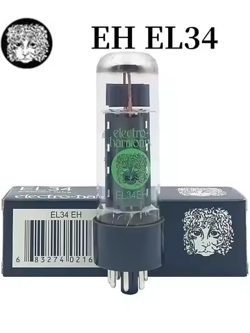 EH Vacuum Tube EL34 Replace 5881 6CA7 6L6 6L6GC 6P3P KT66 6P6P 6V6GT 6V6GC HIFI Audio Valve Electron