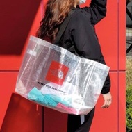 (現貨)韓國🇰🇷The North Face 大容量透明環保購物袋