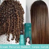 New Krim Pelurus Rambut Rambut Lurus Permanen Dan Pelembut Dengan