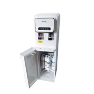 ตู้ทำน้ำเย็น-น้ำร้อน ระบบกรอง 5 ขั้นตอน UF พลาสติกสีขาว ตู้กดน้ำดื่ม  100150001