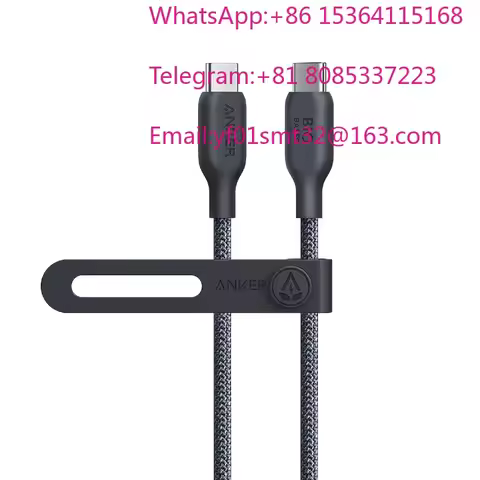Anker 544 USB C to USB C Cable (240W, 3ft) USB 2.0 Bio-Nylon Charging Type C Fast Charger Cable for 