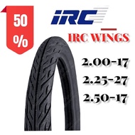 IRC WINGS NR77 Outer Tire For Motorcycles (Choose The Size In The Options)