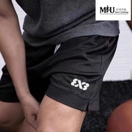 3X3 American Basketball Pants Men Summer Printed Sports Three-point Shorts Quick-Drying Breathable R