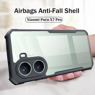 PocoX7Pro Shockproof Clear Case For Xiaomi Poco X7 Pro X7Pro X 7 PocoX7 5G 2025 Phone Case Hard Acry