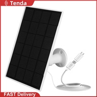 5V 10W Solar Panel 360 Adjustable Mounting 4000mAh Solar Panel Charger 9.8Ft Charging Cable for Outd