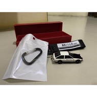 Toyota AE86 (Black Bonnet) Key Chain ( Tomica Car )
