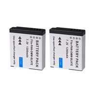 แบตเตอรี่ DMW-BLH7 + แท่นชาร์จ ( ความจุ 1200 mAh ) สำหรับ Panasoni Lumix gf7gf8gf9gm1gf10 BLH7