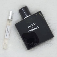 [ น้ำหอมแท้แบ่งขาย ] แบ่งขาย Chanel Bleu de Chanel EDT น้ำหอมแบรนด์แท้ 100% ( เทสเตอร์ Tester ) ราคาถูก / ส่ง