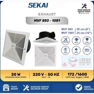 Sekai 10" MVF-1091 Exhaust Celling Fan | Ceiling fan MVF1091 25cm