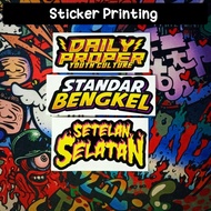 Sticker printing DAILY PROPER Standard Settings