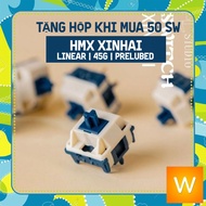 [With box] Switch HMX Xinhai | Linear 45g Mechanical Keyboard Switch