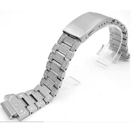 Suitable for Casio Diamond Case Strap Modified DW5600GWM5610GW5000 Metal Watch Accessories