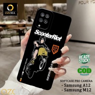 HP OZORA - Latest SAMSUNG A12 / M12 Softcase - VESPA Fashion Case - SAMSUNG A12 / M12 Phone Case - S