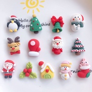 Christmas Series Resin Jewelry Accessories DIY Handmade Material Cream Glue Epoxy Phone Case Patch