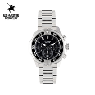 [สินค้าใหม่] USM-DH08 นาฬิกาข้อมือ สายสแตนเลส จับเวลาได้ ประกัน 1 ปี แบรนด์ US MASTERS POLO CLUB
