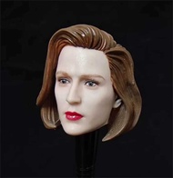 Gillian Anderson 1/6 Anime Movie Female Head Carving Model 1/6 Scale For TBL PH