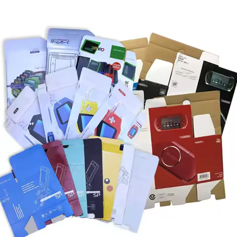 1PC ForPSP1000/2000/3000 GBA/GBC/GBA SP/GB DMG Game Console New Packing Box Carton For Gameboy Advan