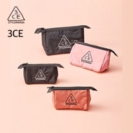 [3CE] Multi-Size Signature Pouch – Mini / Small / Medium (Choose 1 of 6 Types) Korean Makeup Bag