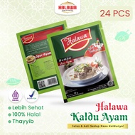 Halawa Chicken Stock Seasoning 24 PCS | Healthy Chicken Broth | Healthy Mpasi Chicken Flavored Kitch